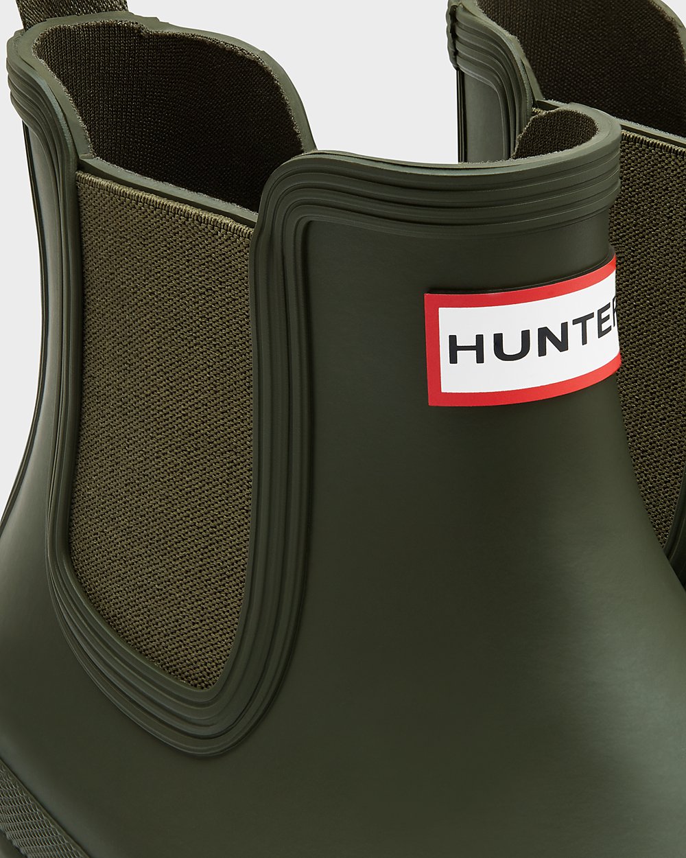 Botas Chelsea Hunter Hombre Original - Verde Oscuro Oliva - Argentina 8125OISXM